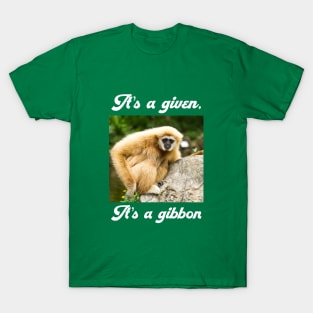 It’s a gibbon T-Shirt